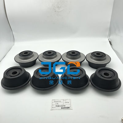Levering van meerdere soorten/groottes flexibele rubberen bevestigingen motor graafmachine onderdelen motor kussen voor PC400-5-6-7-8