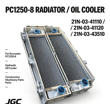 PC1250-8 Radiator 21N-03-41110 21N-03-41120 21N-03-43510 Hydraulische Olie Radiator