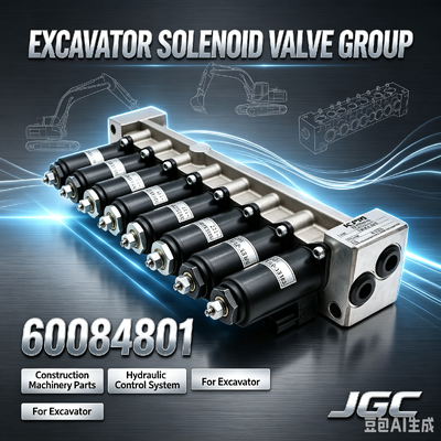 60084801 Groepering van magnetoventielen Geschikt voor alle graafmachines