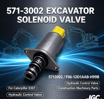 Voor 571-3002 5713002 Graafmachine E307 Hydraulische Solenoïdeklep F06-12D1AAB-H99B