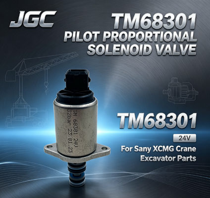 STAR ZEBRA TM68301 Graafmachineonderdelen Nieuwe Thomas Pilot Proportionele Solenoïde Valve voor Sany XCMG Crane 24V voor de detailhandel