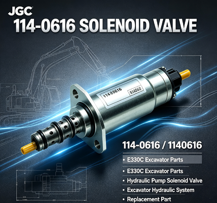 E330C Graafmachine Onderdelen Solenoïde Klep Hydraulische Pomp Solenoïde Klep 114-0616 1140616