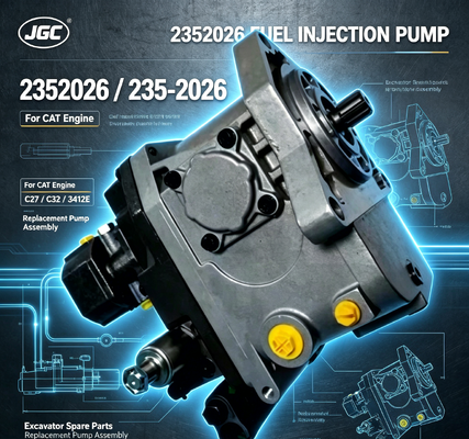235-2026 Onderdelen voor graafmachines Hydraulische brandstofinspuitpompen voor CAT-luikmotoren C27 C32 3412E
