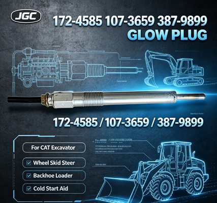 172-4585 107-3659 387-9899 Gloeibougie Fitting voor CAT Graafmachine Wiellader Schranklader Graaflaadcombinatie
