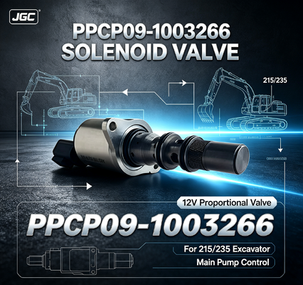 PPCP09-1003266 12V hoogsterk stalen proportioneel magnetrompventiel voor de hoofdpomp van de graafmachine 215/235
