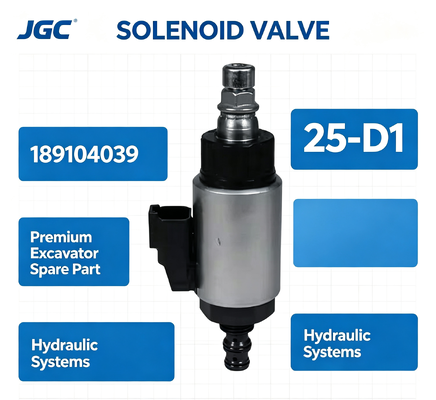 25-D1 Solenoïdeklep (189104039) - Premium Graafmachine Reserveonderdeel voor Hydraulische Systemen
