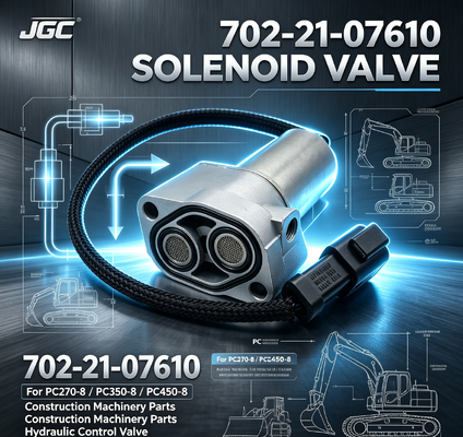 702-21-07610 bouwmachineonderdelen Graafmachine Solenoïde klep voor PC270-8 PC350-8 PC450-8