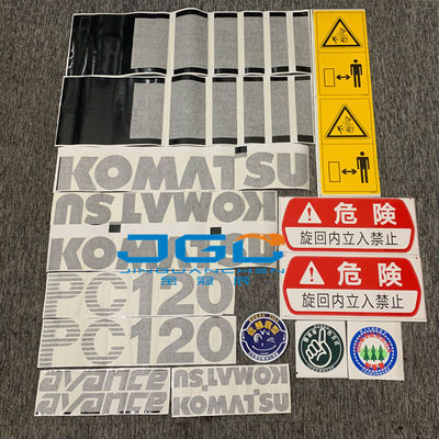 Van het Graafwerktuigwhole machine body van KOMATSU Sticker pc60-6 pc70-6 pc90-6 pc200-6 pc300-6