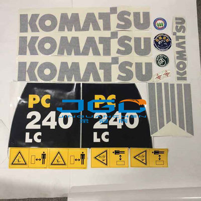 Van het Graafwerktuigspare parts whole van PC130 PC160 PC200 PC240 PC360 de Sticker van het de Machinelichaam