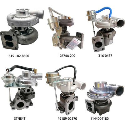 PC78 diesel 4D95 Graafwerktuig Engine Parts Turbocharger 49377-01600 Compressor 6205818270 Turbo 4937701600