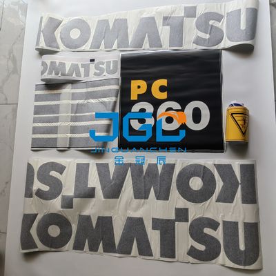Het buiten van het Graafwerktuigspare parts PC360 van de Lichaamssticker Graafwerktuig Sticker