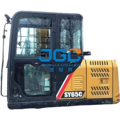 Graafmachine SY75C SY65C Voortandwiel Voor Ondertandwiel Dakraamdeur Onderste achterschot Links Gehard glas