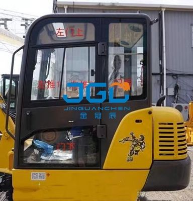 Graafmachine Glas 60D Voor Achterdeur Onderkant Achterzijde Rechterarm Gehard glas
