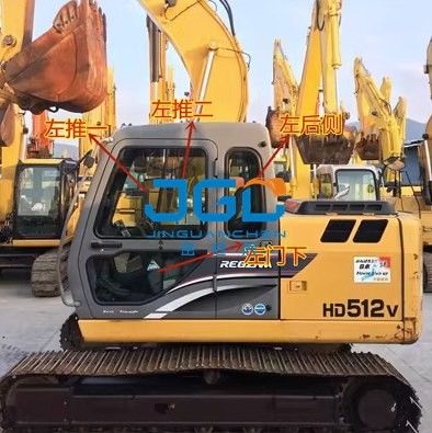 Graafmachine HD820 1023 1043 308R 512 Haakmachine Voortandwiel Lagere deur Duw- en trekvensterglas