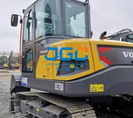 EC75D Graafmachine Glazen voorkant Bovenste en onderste linkerdeur Duw Achterruit Rechts Groot dakraam
