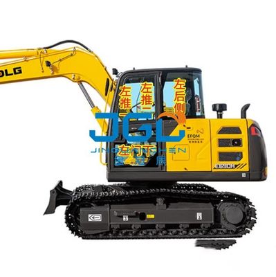 E690H/635/655/675/685 Graafmachine Voorruit Achterzijde Bocht Rechterarm Dakraam