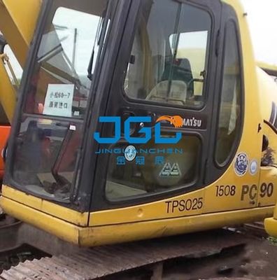 PC120-6 60-7 Graafmachine Voorruit Deur Schuifraam Achteruitrusting Achterzijde Gehard glas