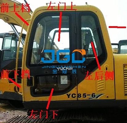 YC85-6 135-6 85-8 135-8 85-7 graafmachine Front Stop links en rechts achter glas