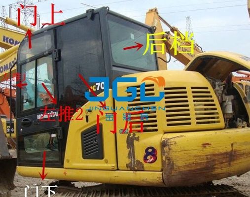 Pc60-8 70-8 Graafwerktuig Verlaten Doors And Windows en Juist Front And Rear Glass Windshield