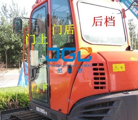 KX185-3 Graafmachine Voor- en achterversnellingen Links- en rechtsvensters en bovenste en onderste voorruiten