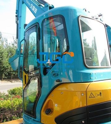KX155 161 135-3S-de Juiste Deuren van Graafwerktuigfront and rear left and, Hoger en Lager Windscherm