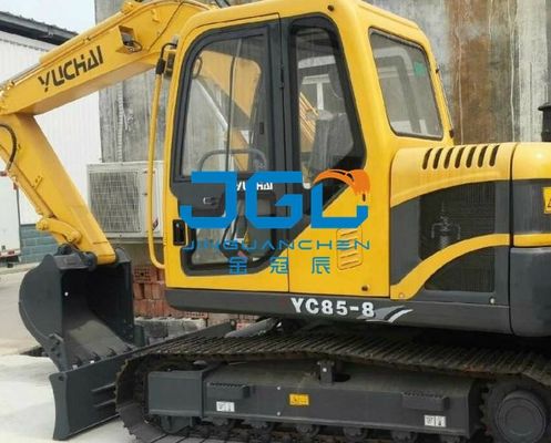 Yc85-8 graafwerktuig Front Gear Rear Block Left en Juiste Deuren en Vensters Hoger en Lager Windscherm