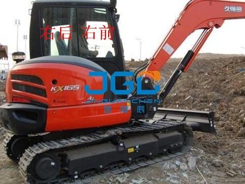 Kx165-5 graafwerktuig Front Gear Rear Block Left en Juiste Deuren en Vensters Hoger en Lager Windscherm