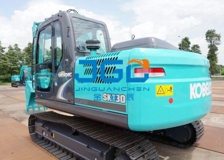 SK130-8 Graafmachine voor- en achterdeur dakraam boven- en onderlaag gelaagd voorruit