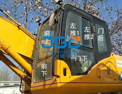 LG6225 Verlaten de Vensters van graafwerktuigglass doors and en Juist Front And Rear Windshield