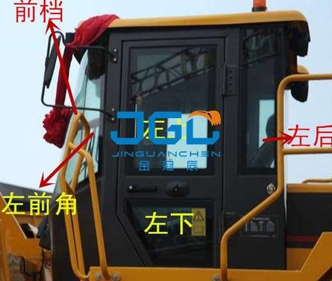 Lader XG956H Front Stop Rear Stop Left en het Juiste Windscherm van de Venster Zijhoek