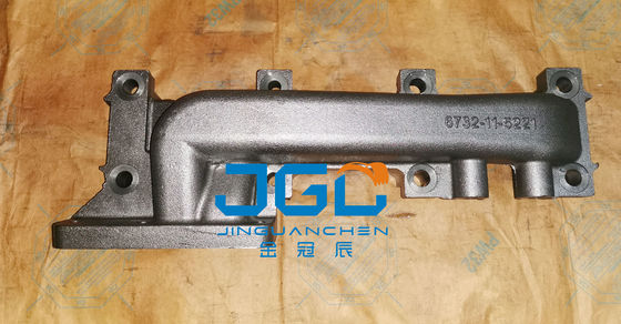 Hoogwaardige S4D102 uitlaatkolom FIT 6732-11-5221 Voor Komatsu WA120-3L