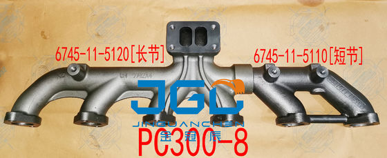 Hoogwaardige dieselmotor voor Komatsu 300-8 Afvoer manifold 6745-11-5120+6745-11-5110