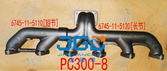 Hoogwaardige dieselmotor voor Komatsu 300-8 Afvoer manifold 6745-11-5120+6745-11-5110