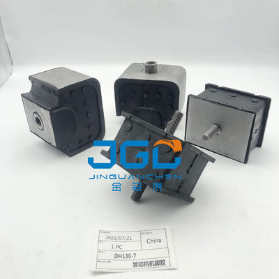 Graafmachineonderdelen Doosan Daewoo DH130-7 Motor voet rubber schokbestendige lijm.