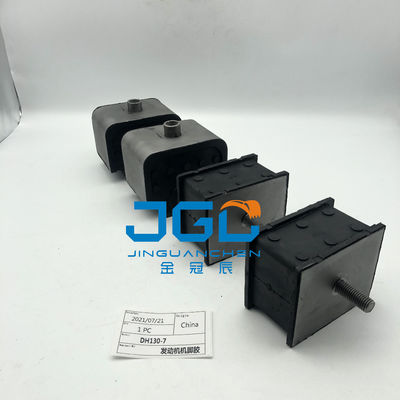 Graafmachineonderdelen Doosan Daewoo DH130-7 Motor voet rubber schokbestendige lijm.