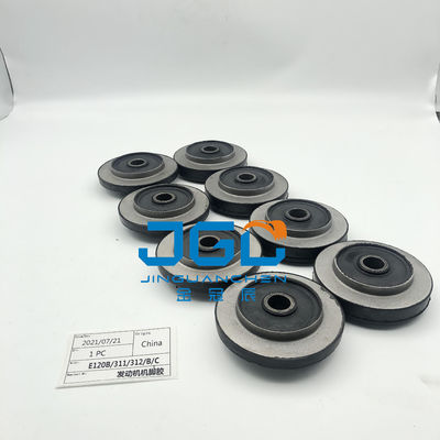 Hoogwaardige E120B E312C E312B E311 Motor Mount Rubber voor Caterpillar Graafmachine Motor Kussen