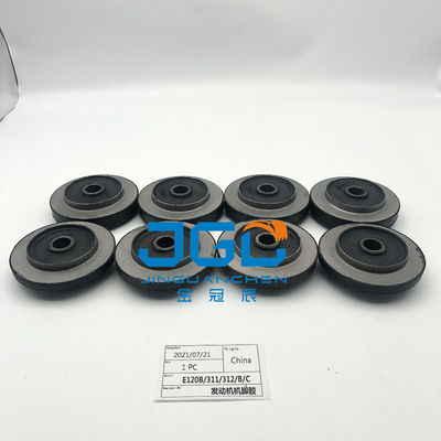 Hoogwaardige E120B E312C E312B E311 Motor Mount Rubber voor Caterpillar Graafmachine Motor Kussen