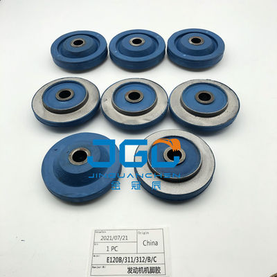 Hoogwaardige E120B E312C E312B E311 Motor Mount Rubber voor Caterpillar Graafmachine Motor Kussen