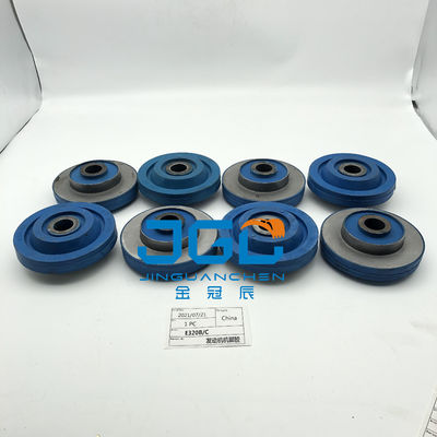 Geschikt voor graafmachine accessoires Graafmachineonderdelen E320b E320c Zwart motorkussing