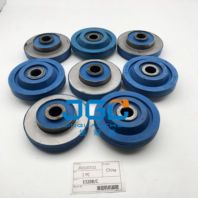 Geschikt voor graafmachine accessoires Graafmachineonderdelen E320b E320c Zwart motorkussing
