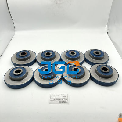 Accessoires voor het monteren van een graafmachine E330b E330c E330d E336D E345c E345D E374 Blauw motorkussen