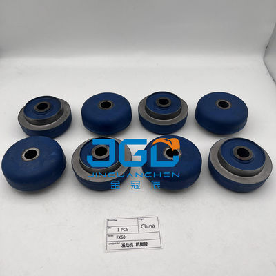 Goedkwaliteit accessoires voor het monteren van een graafmachine Ex60 Zwart motorkussing