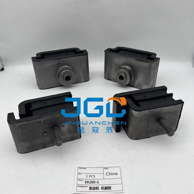 Warm verkoop Excavator motoronderdelen Rubber Mount Voor EX200-5 Motor Mountings Achterkant