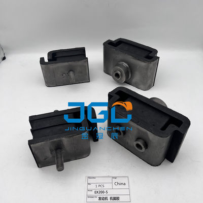 Warm verkoop Excavator motoronderdelen Rubber Mount Voor EX200-5 Motor Mountings Achterkant