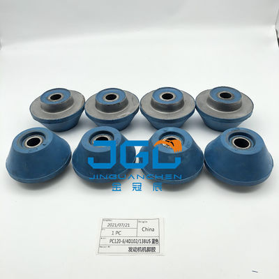 Hoogwaardige motor montage motor systemen onderdelen montage rubber kussen voeten bumper voor PC120-6 4D120 PC138US Excavato