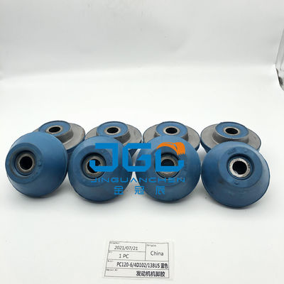 Hoogwaardige motor montage motor systemen onderdelen montage rubber kussen voeten bumper voor PC120-6 4D120 PC138US Excavato