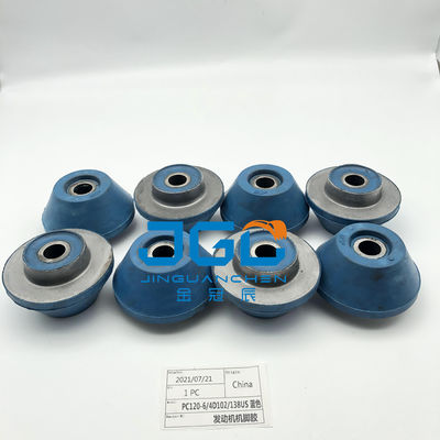 Hoogwaardige motor montage motor systemen onderdelen montage rubber kussen voeten bumper voor PC120-6 4D120 PC138US Excavato