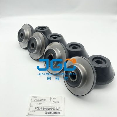 Motormontage Motorsystemen Onderdelen Montage Rubber Kussing Voeten Bumper Voor PC120-6 4D120 PC138US Excavato