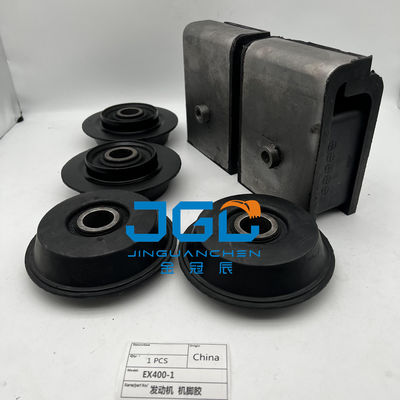 Deeltjes van de graafmachine Rubber Mount For EX400-1Engine Mountings Rear