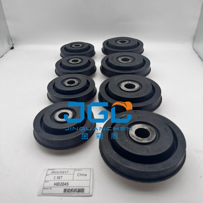 Motorsystemen Onderdelen Montage Rubberen kussens Voeten Bumper Voor HD2045 Graafmachine Onderdeel